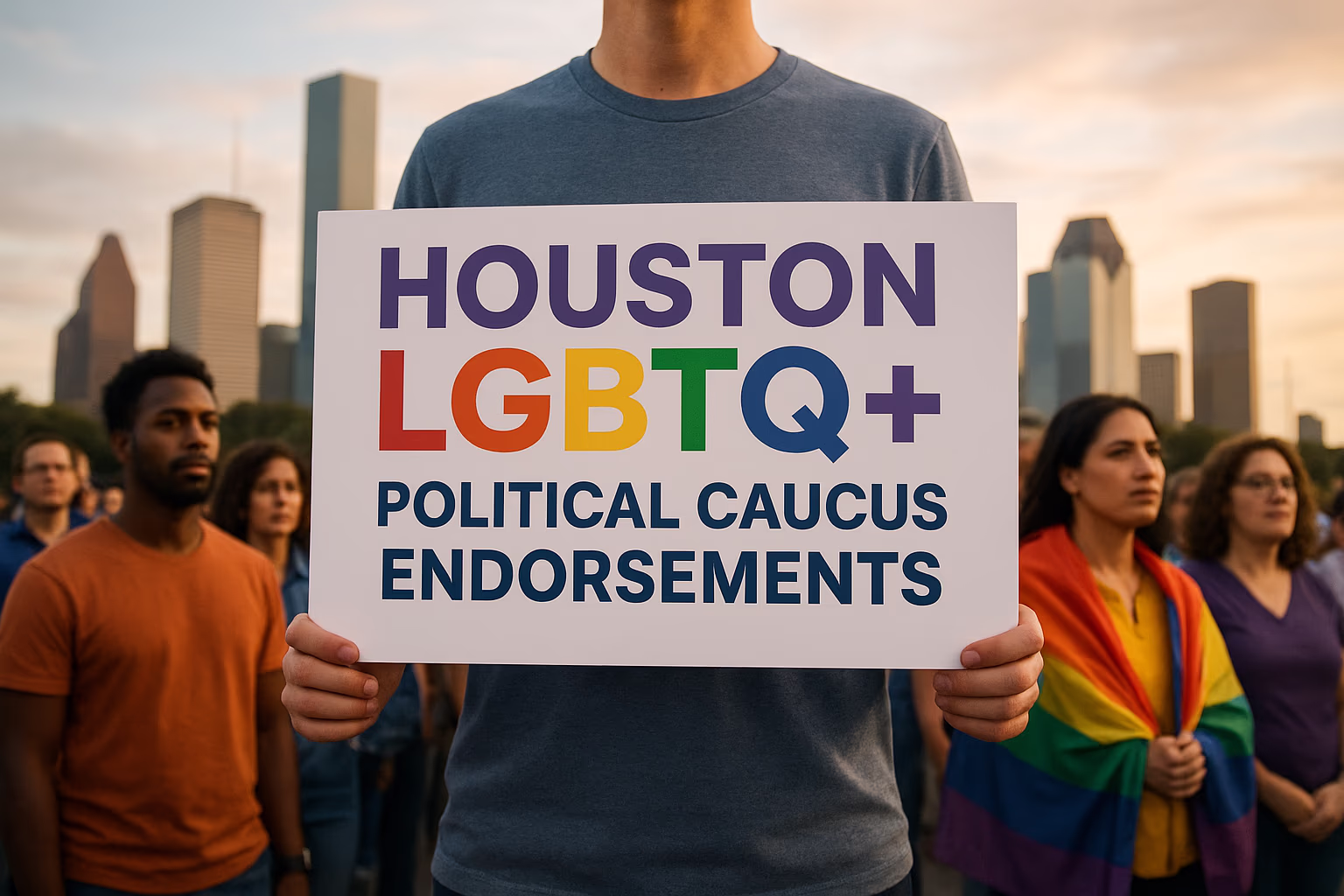 Houston LGBTQ+ Political Caucus Releases 44 Primary Endorsements