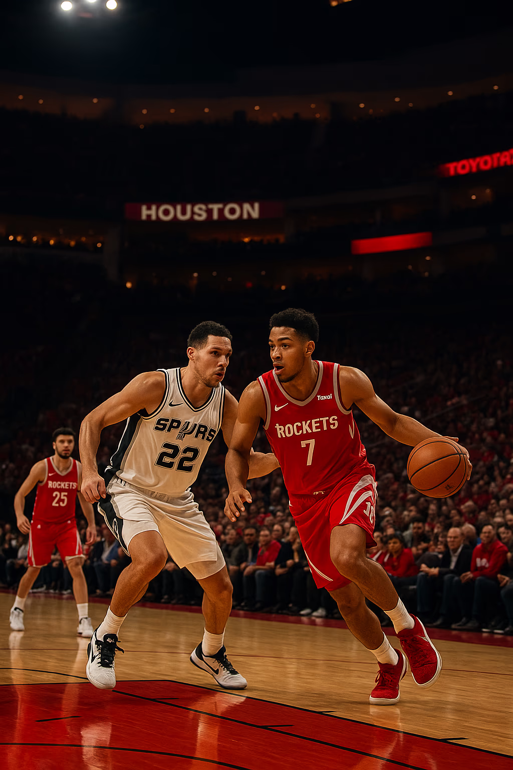 Rockets and Spurs Clash in Houston: Live Updates and Key Moments