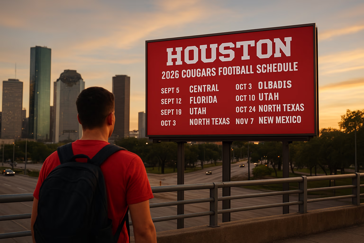 Houston Unveils Full 2026 Houston Cougars Football Schedule