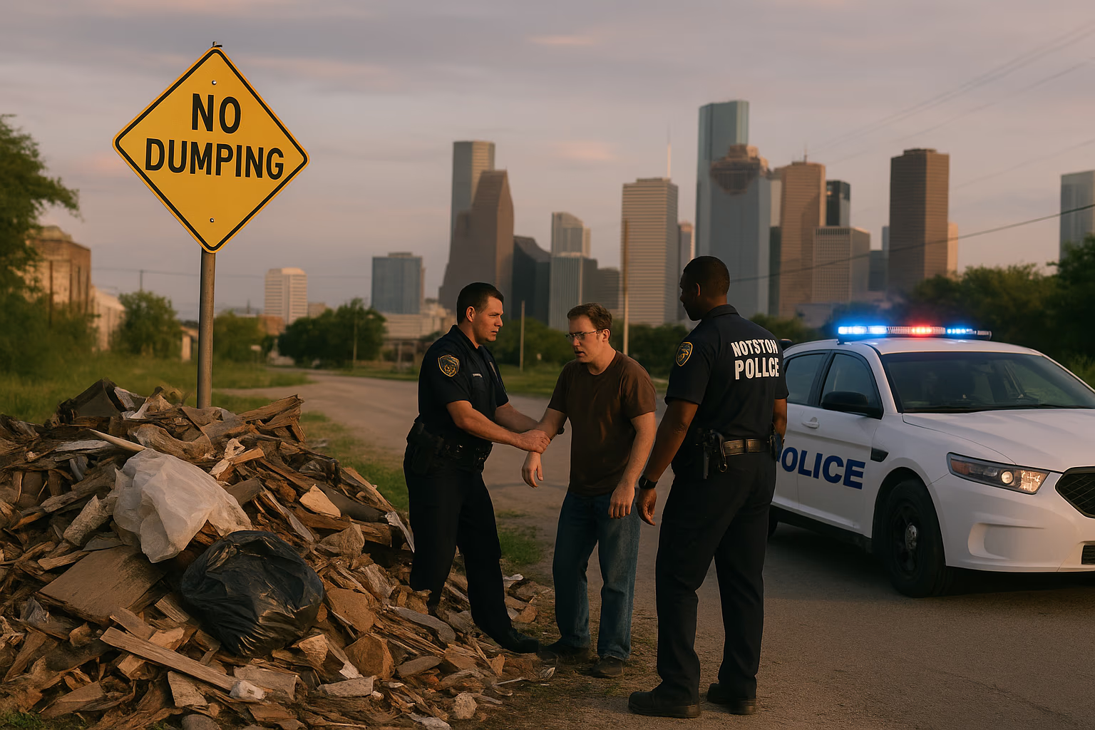 Questions Raised After Police Intervene in Illegal Dumping Case