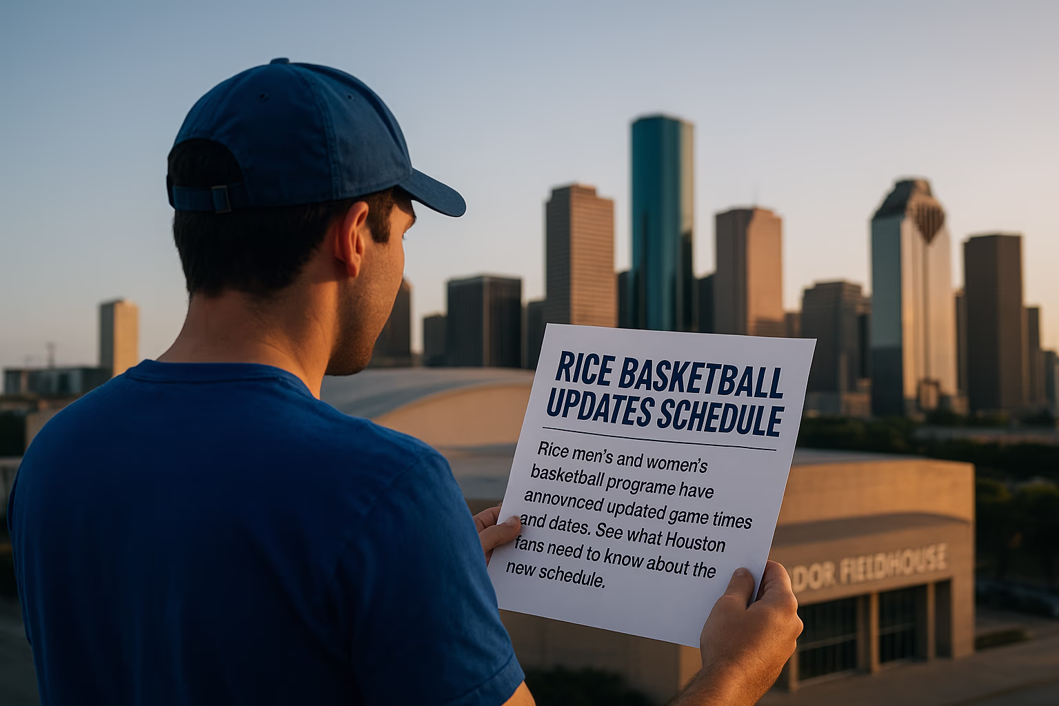 Rice Basketball Adjusts Schedules as Houston Fans Gear Up for Key Matchups