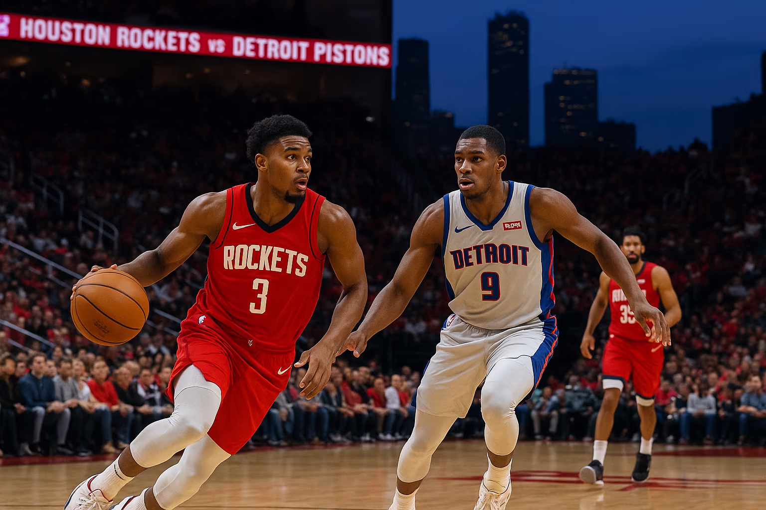 Houston Rockets Look to Defend Home Court Against Detroit Pistons