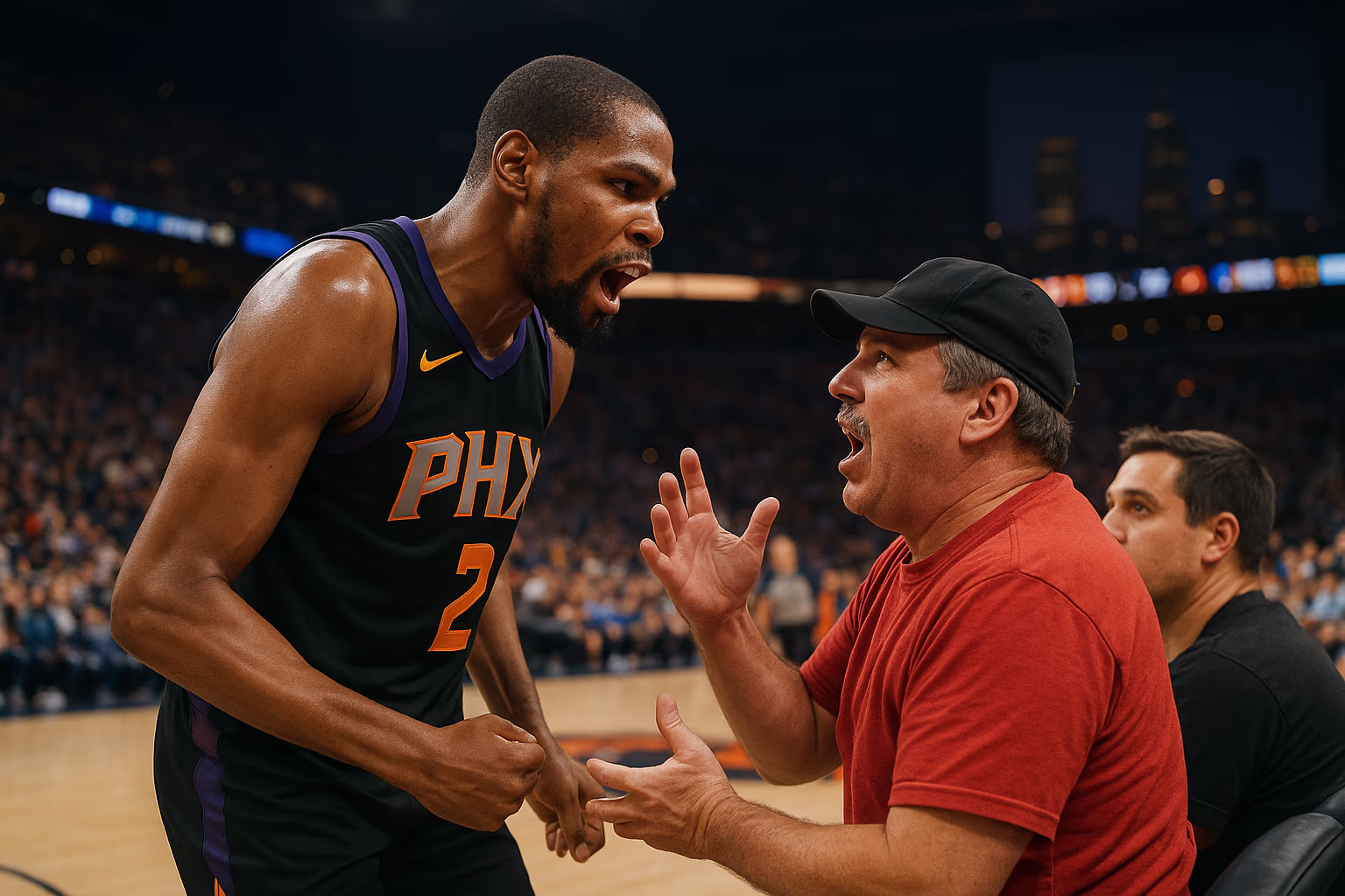 Kevin Durant’s Fiery Fan Exchange Sparks Historic Night — What It Means for Houston Fans