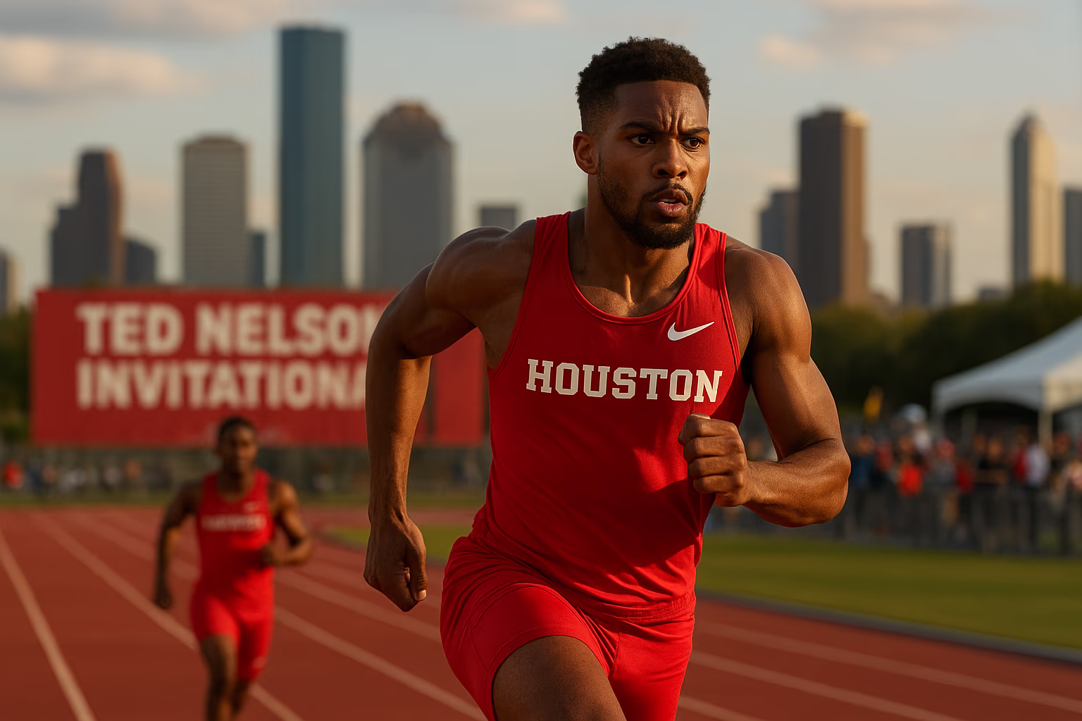 Houston Track & Field Shines with Three Wins at Ted Nelson Invitational