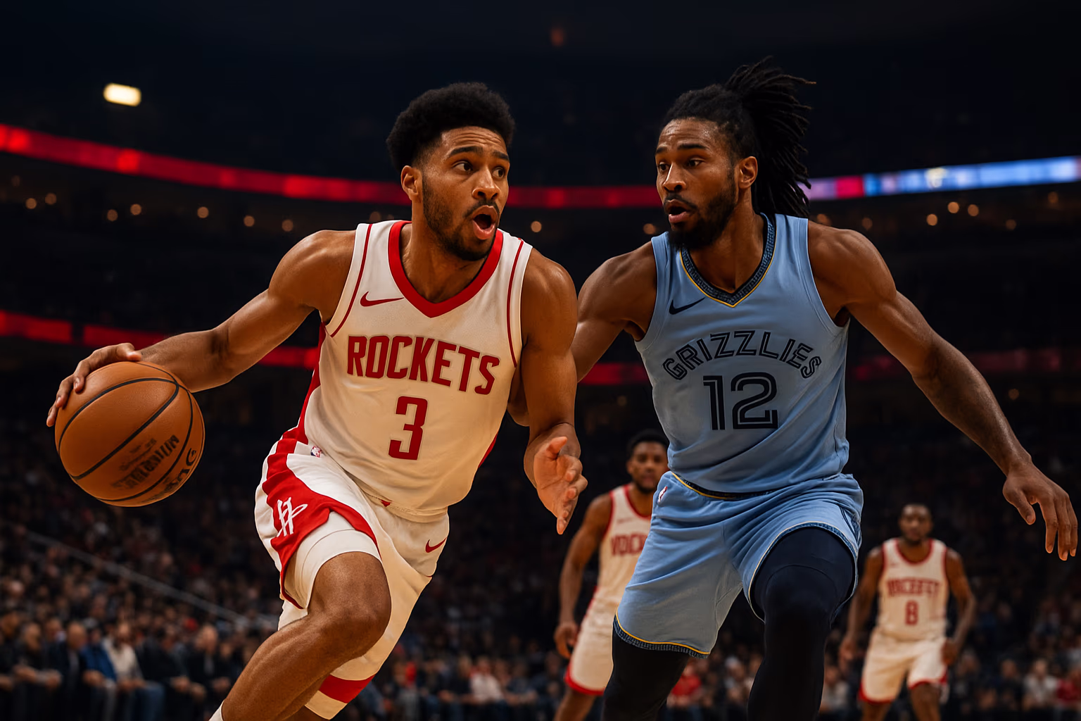 Houston Rockets Battle Grizzlies in High-Energy Matchup
