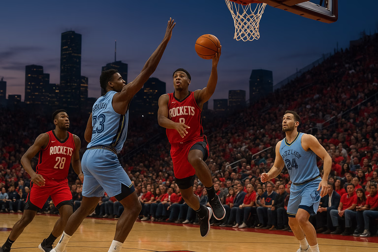 Houston Rockets Battle Memphis Grizzlies in High-Energy Matchup