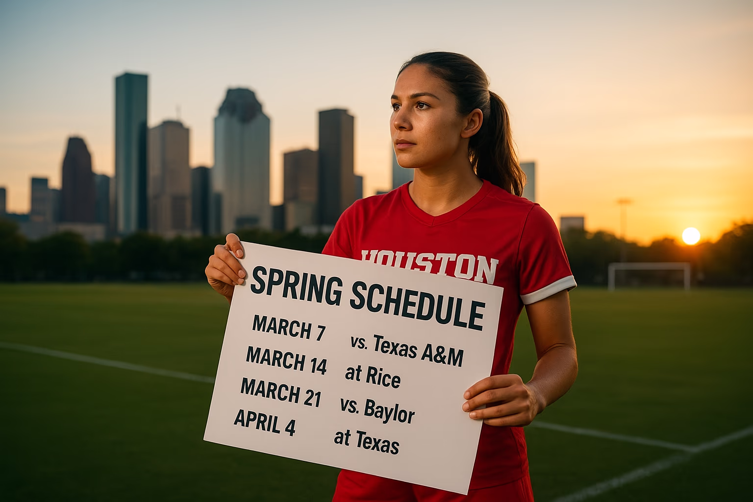 Houston Soccer Unveils Action-Packed Spring Schedule
