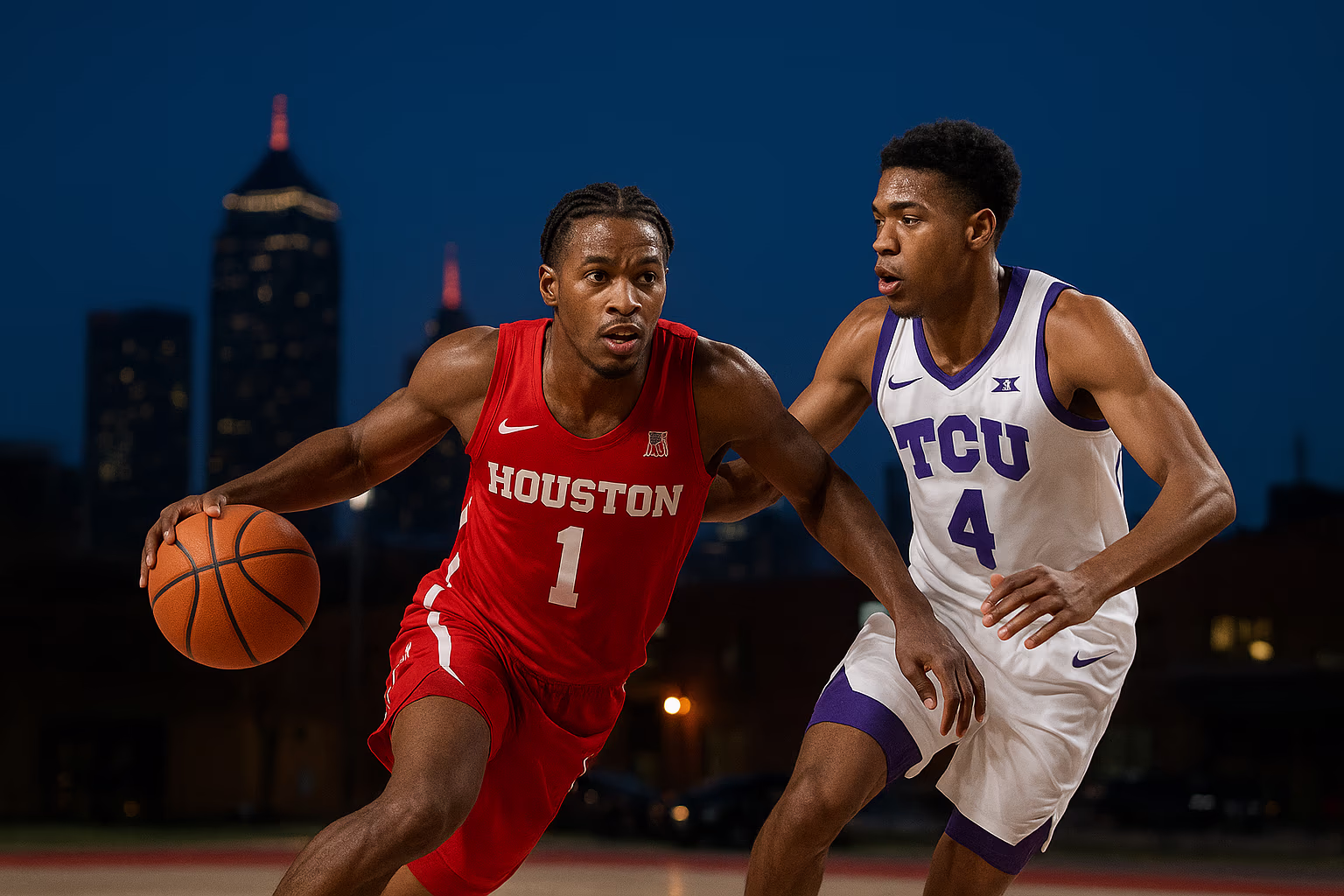 Houston Eyes Road Test as #10/7 Cougars Head to TCU