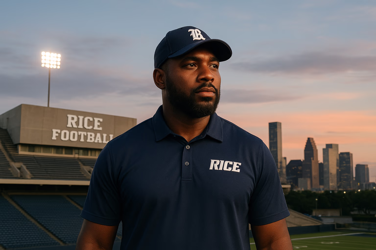Rice Football Adds New Defensive Line Coach in Houston