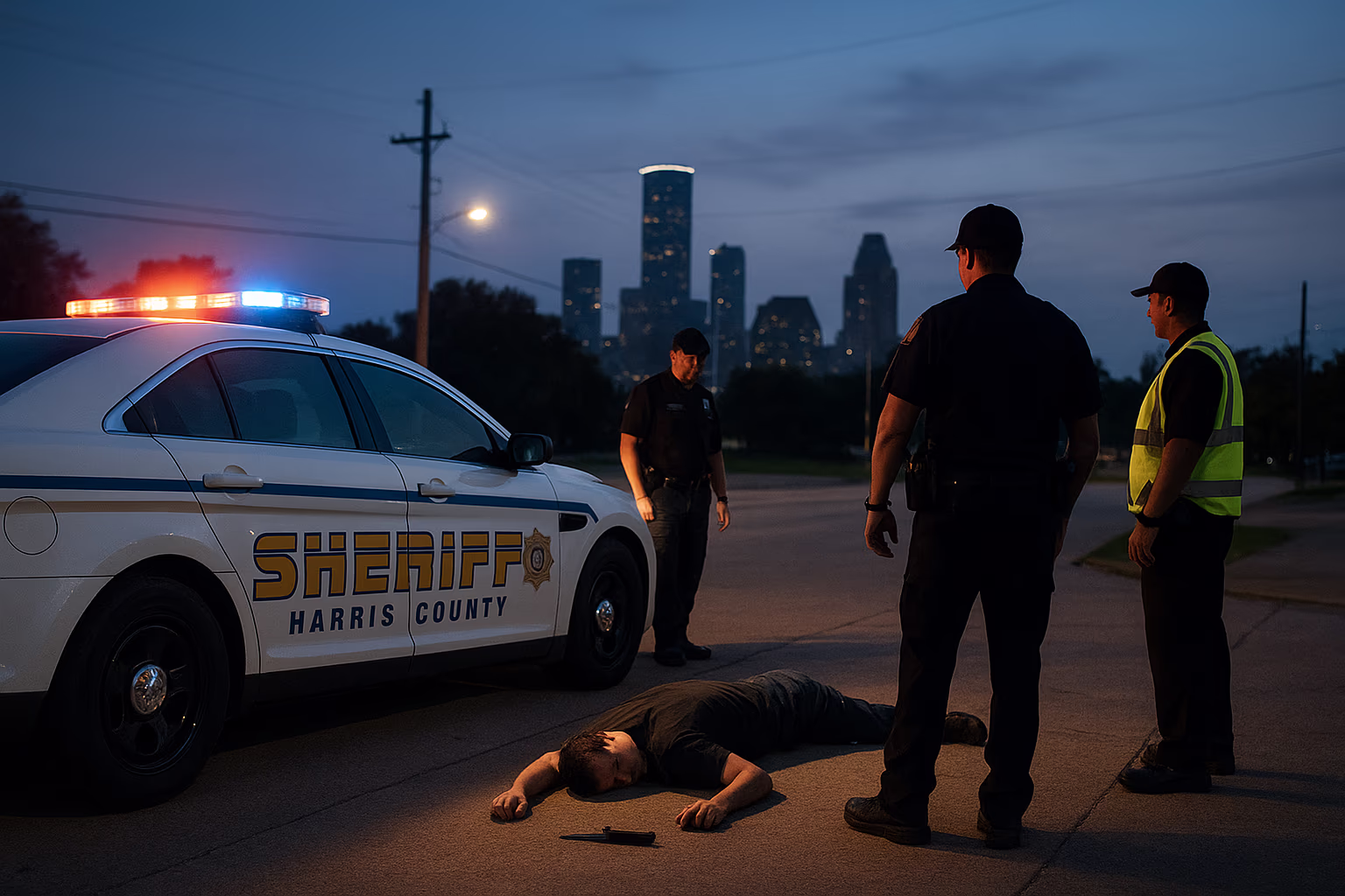 Houston Deputies Fatally Shoot Knife-Wielding Man During Extra Patrols