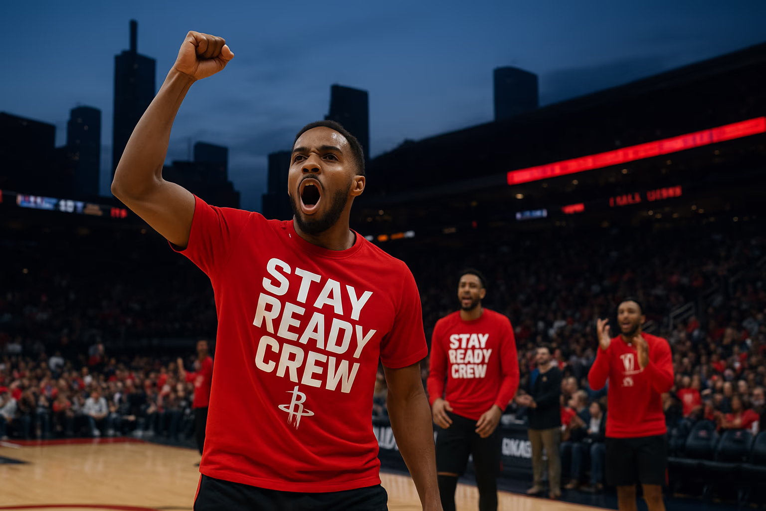 Houston Rockets’ ‘Stay Ready Crew’ Powers Confident Win Over Hawks