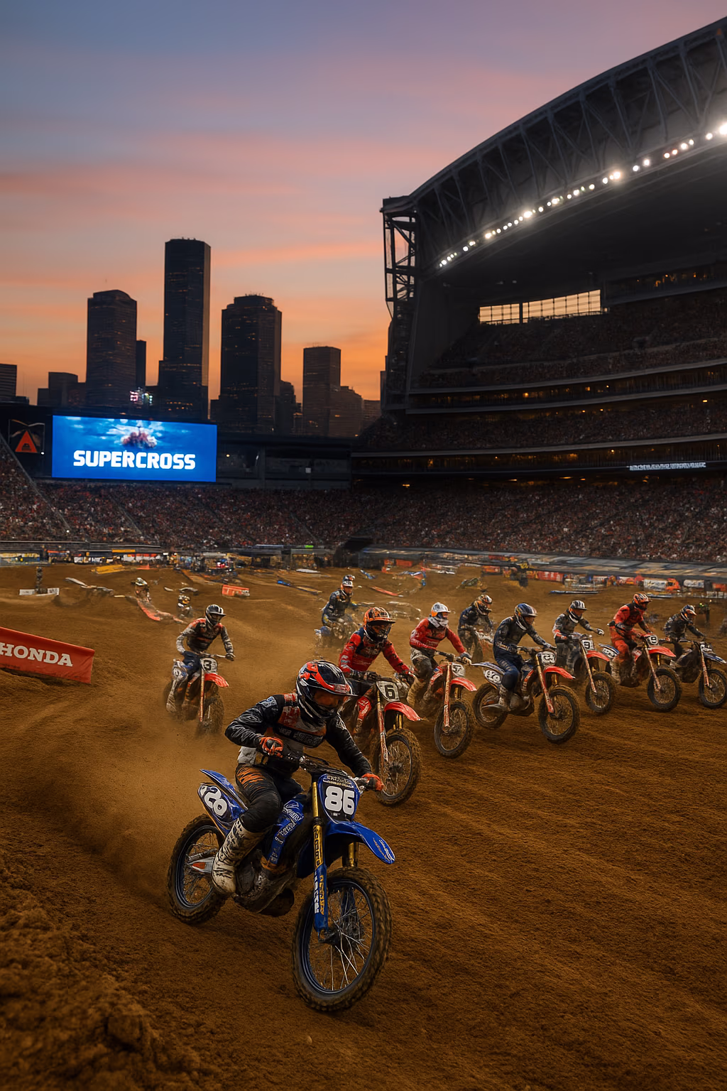 Houston Supercross Round 4: 250 Main Event 1 Replay Draws Major Attention