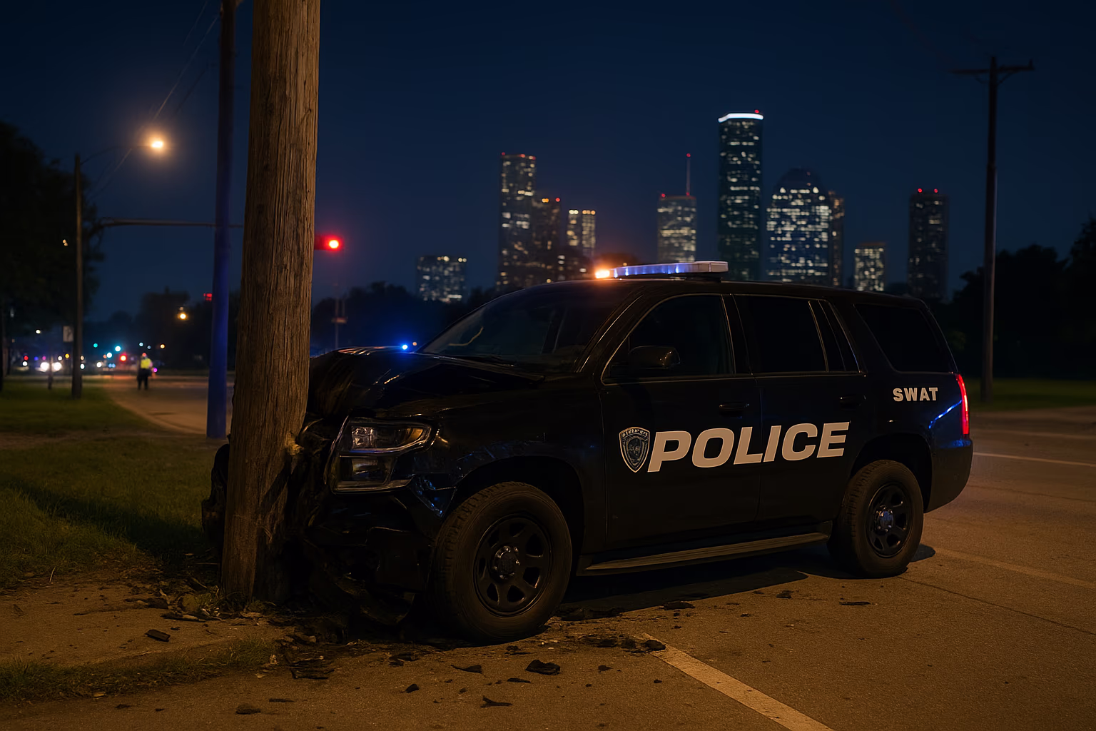 Houston Police SWAT Officer Killed in Northwest Harris County Crash