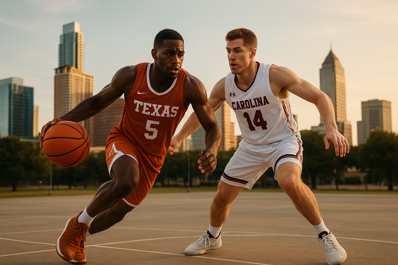Texas Men’s Basketball Gears Up for Tough Road Test Against South Carolina