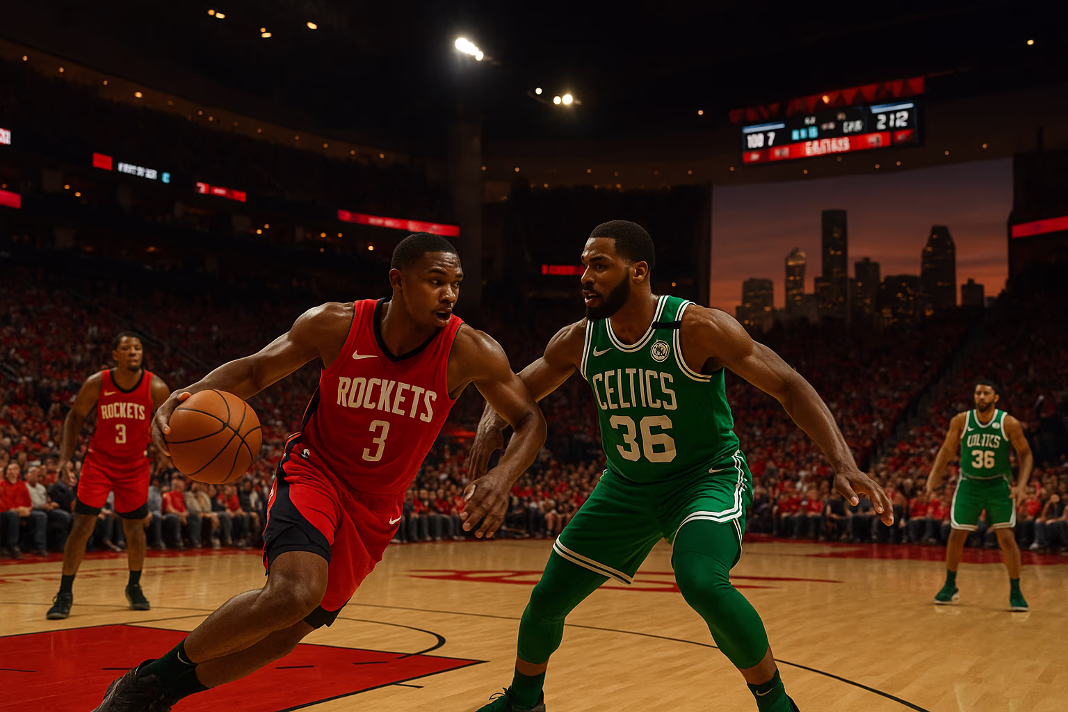 Houston Rockets Host Boston in High-Stakes Showdown at Toyota Center