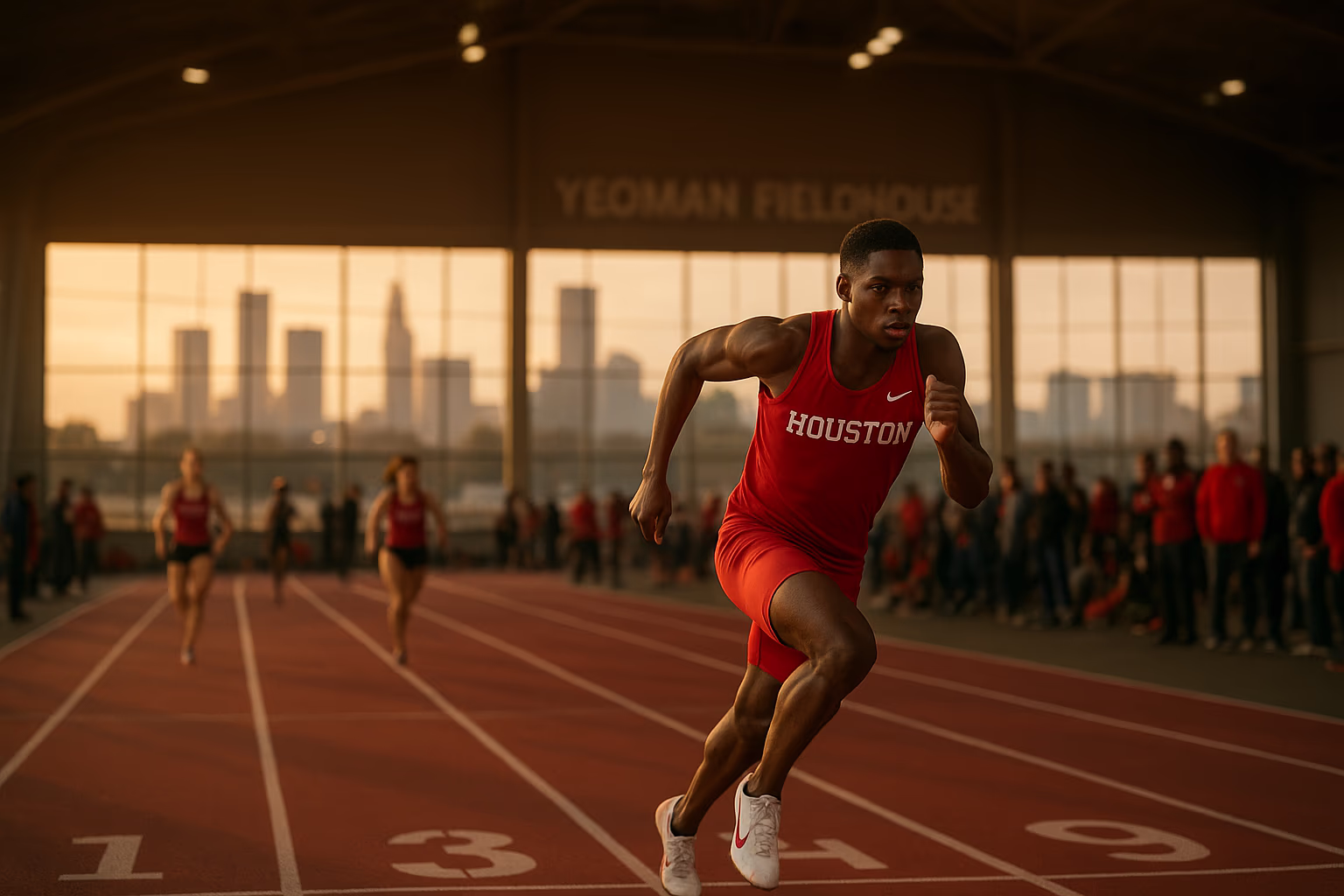 Houston Cougars Host First Chance Meet to Launch Indoor Season