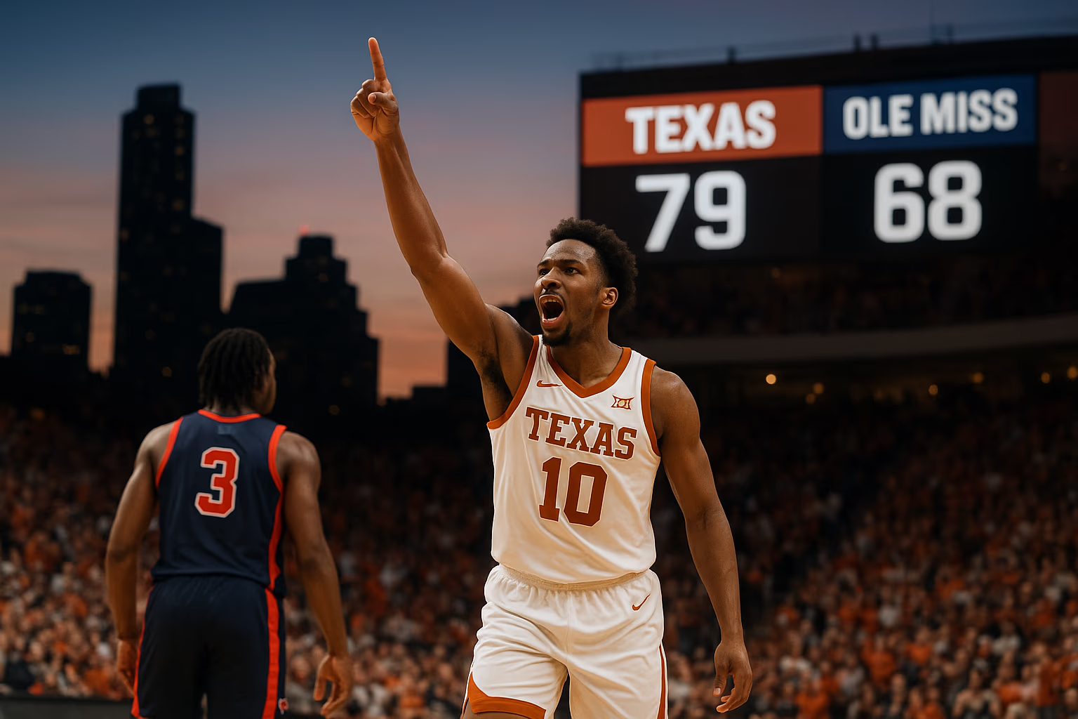 Texas Men's Basketball Secures Confident Win Over Ole Miss