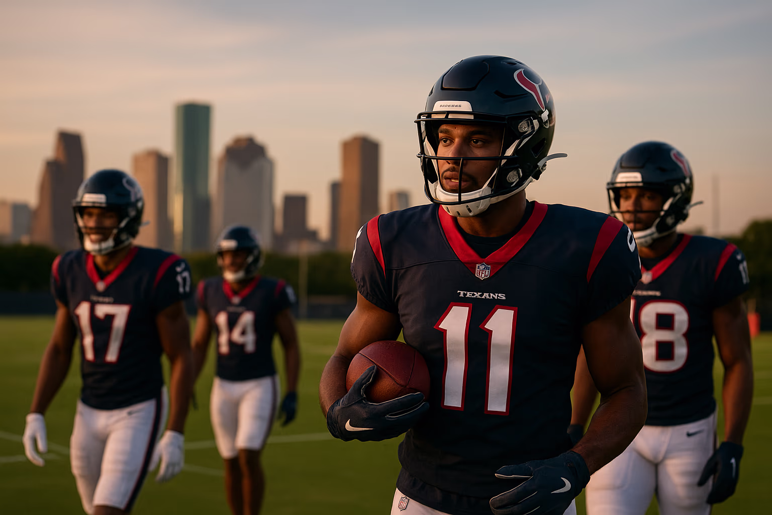 Houston Texans Wide Receiver Outlook: A Packed Room with Big Expectations