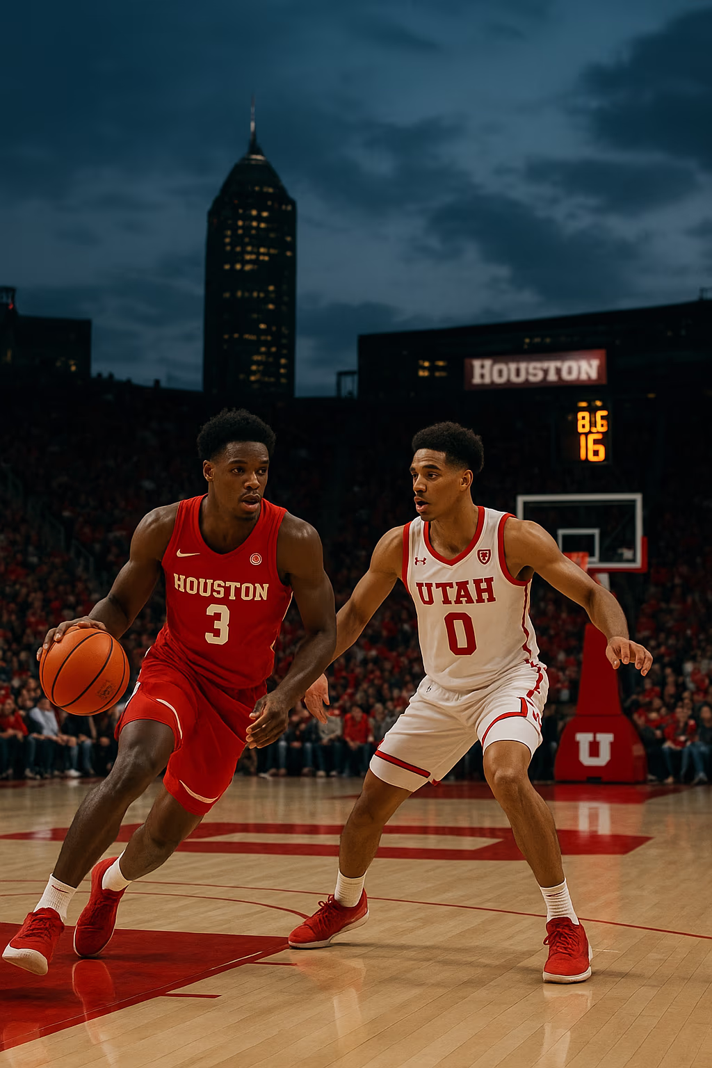 Houston Gears Up as No. 3 Cougars Take On Utah in Tuesday Showdown