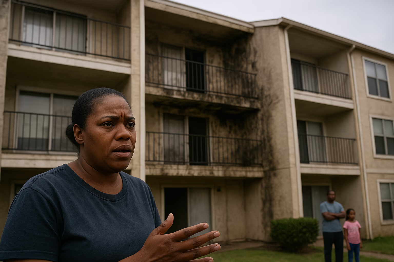 Northeast Houston Residents Raise Health Concerns at Local Apartment Complex