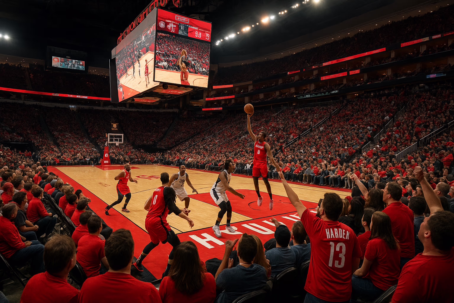 Houston Reacts as Rockets Battle in Tight Feb. 13 Matchup