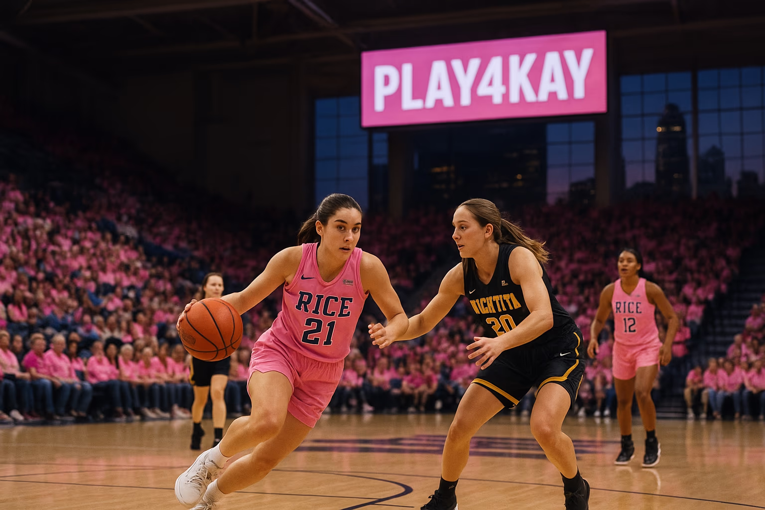 Rice Hosts Wichita State in Houston for Play4Kay Spotlight Matchup