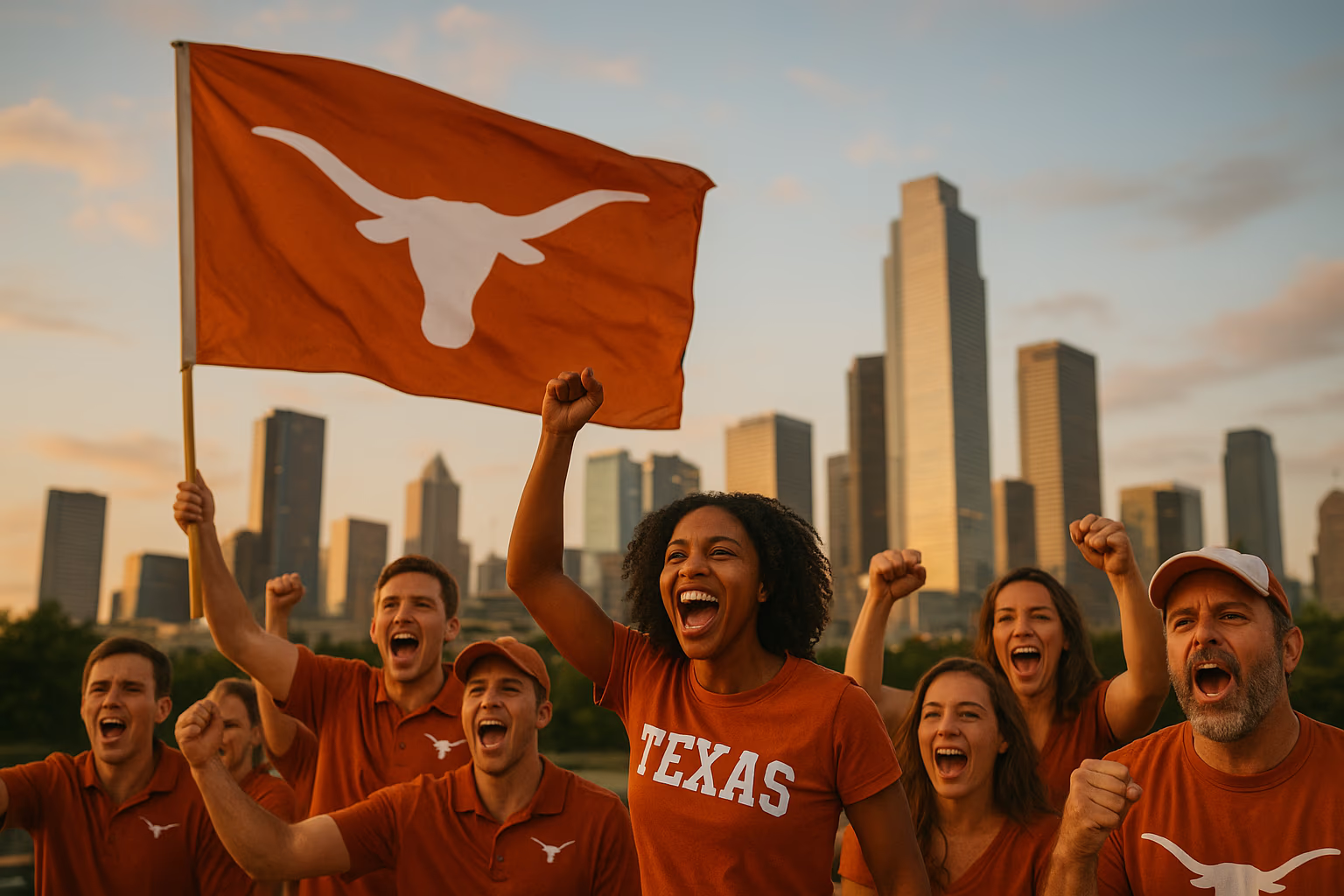 Houston Fans Cheer as Texas Athletics Unveils New Era of Longhorn Momentum