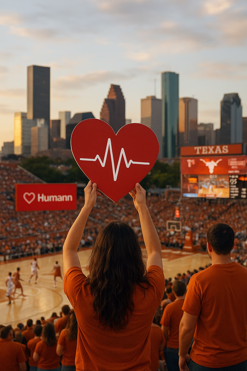 Texas Athletics Highlights Heart Health Month Through On‑Field Fan Experiences