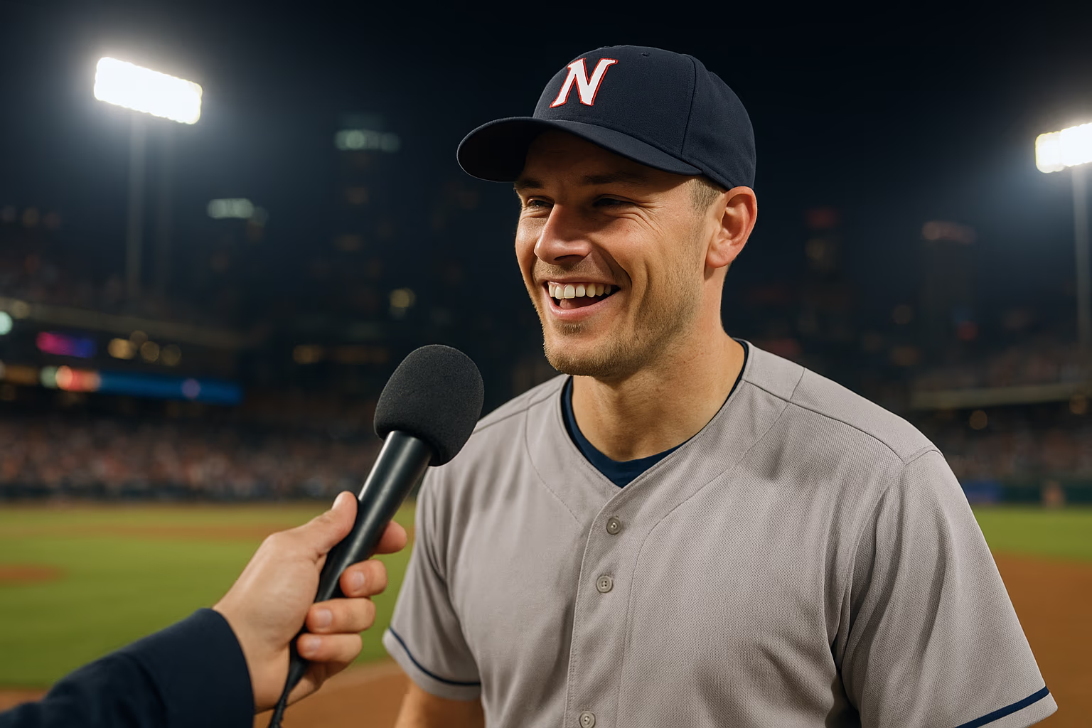 Nick Kurtz Shares a Lighthearted Moment After Historic Night Against the Houston Astros