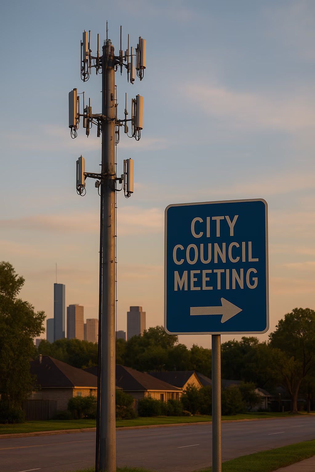 Conroe City Council Delays Decision on Proposed Cell Tower Near Rivershire
