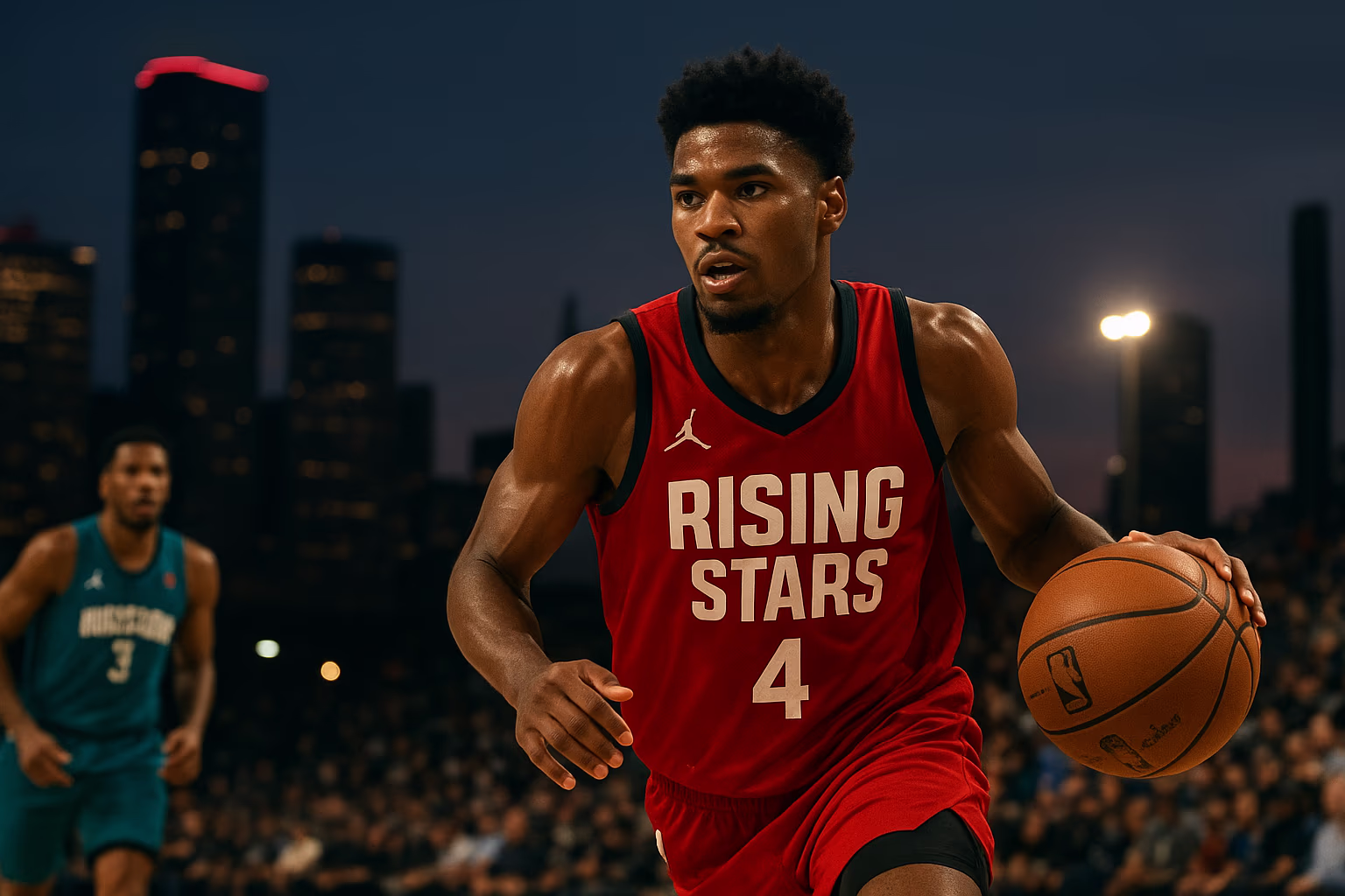 V.J. Edgecombe Shines in NBA Rising Stars Challenge