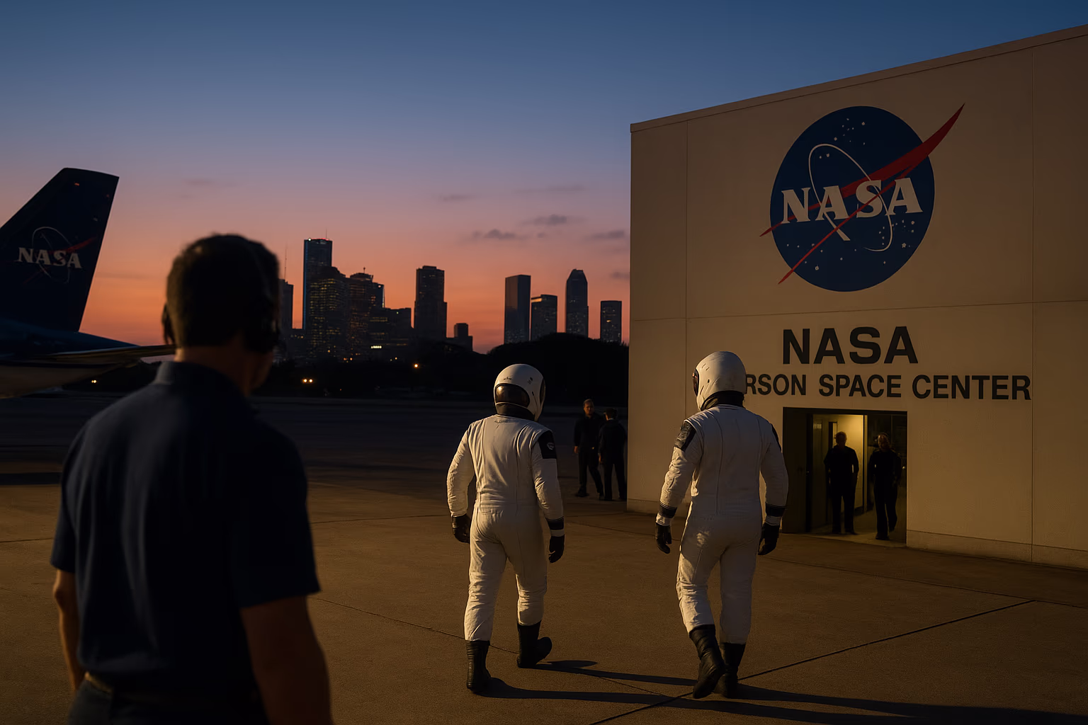 Houston-Based NASA Team Oversees New Astronauts Arriving at ISS After Medical Evacuation