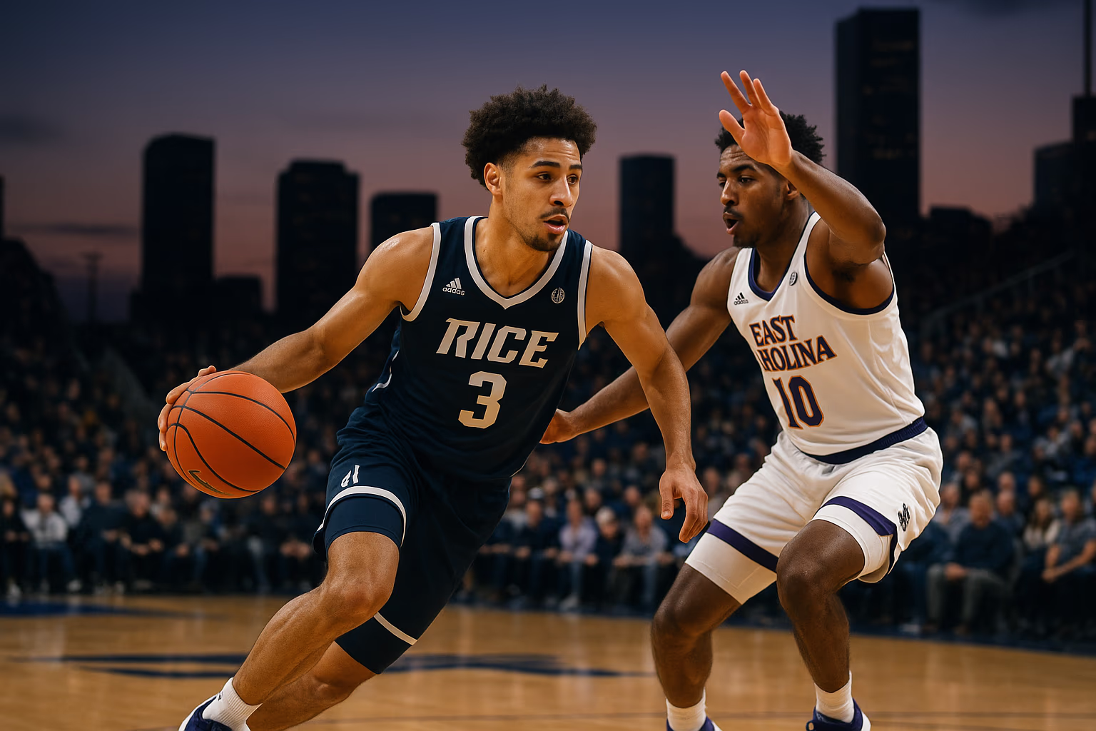 Rice Falls Short Against East Carolina in Hard-Fought Road Matchup