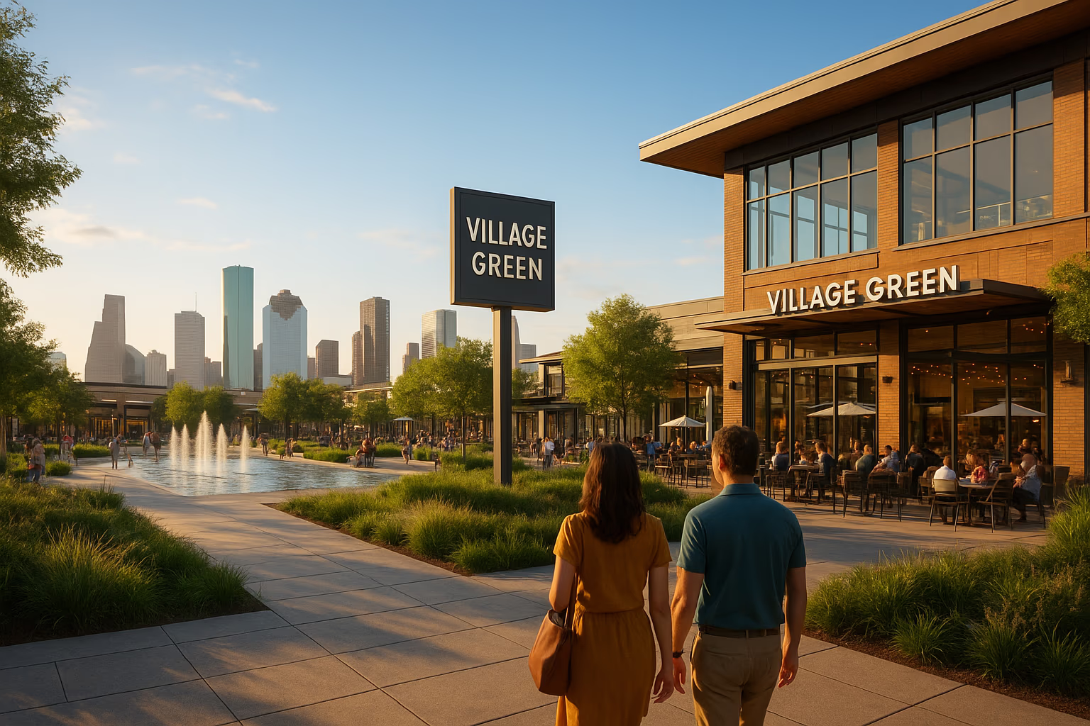 The Signorelli Co. Reveals Vision for New Village Green Near Houston