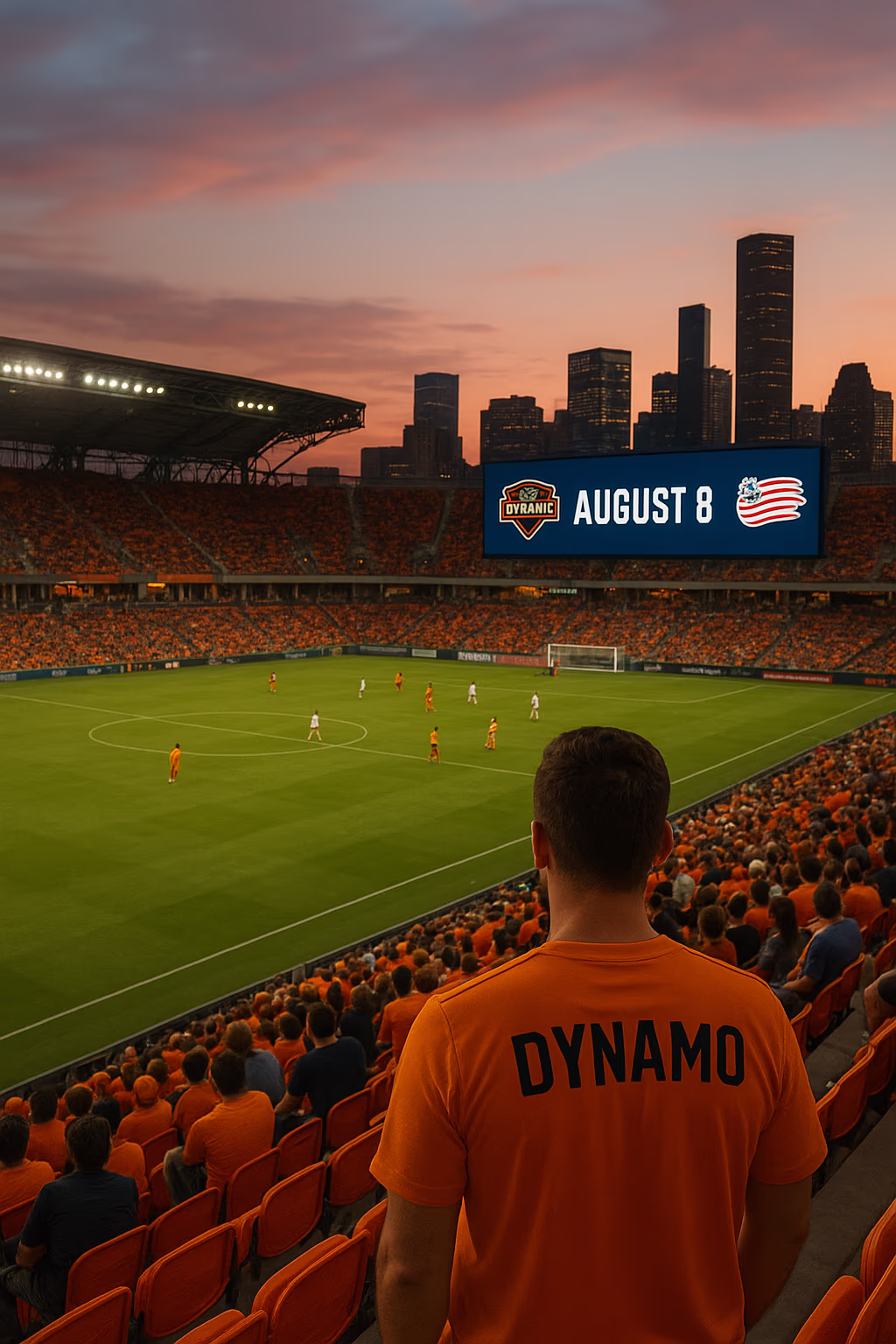 Houston Dynamo’s Rescheduled Match Set for August Showdown