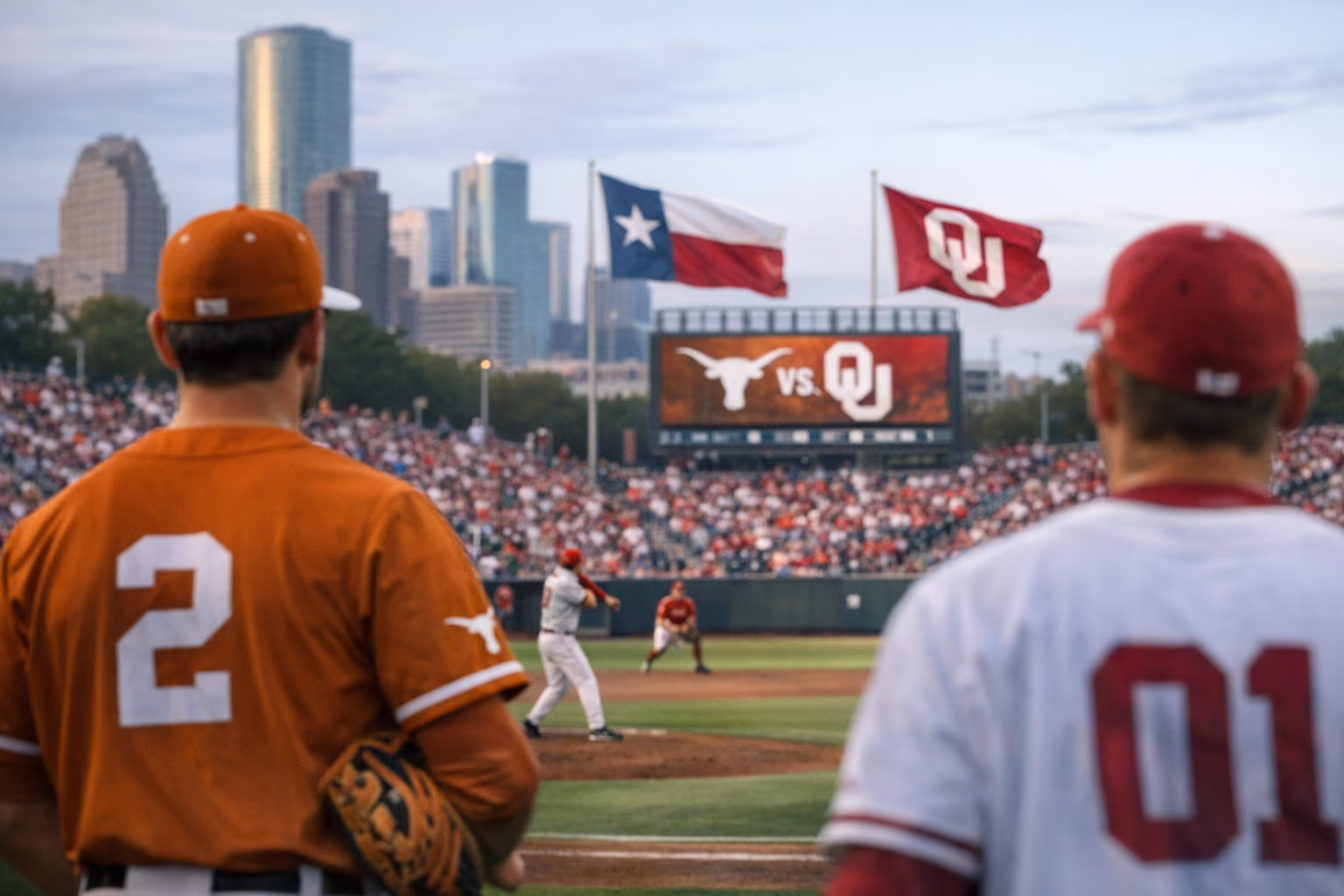 Texas Baseball Heads to Norman for a Top-10 Showdown With Oklahoma
