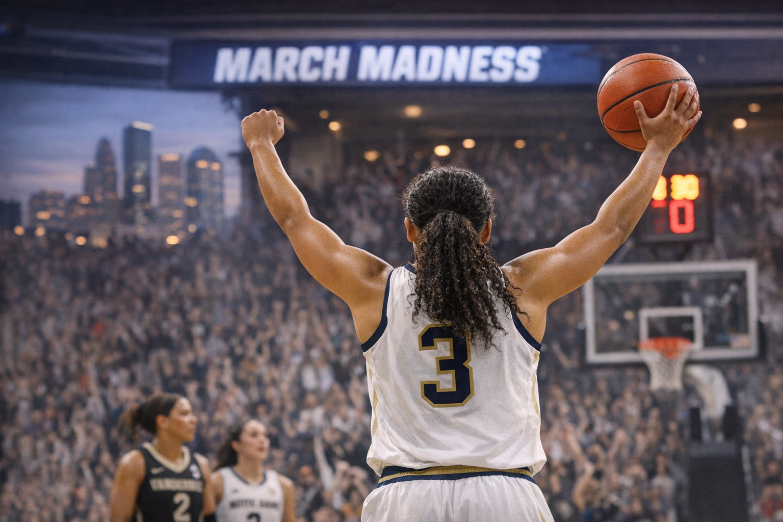 Notre Dame’s Hannah Hidalgo Powers Into March Madness History