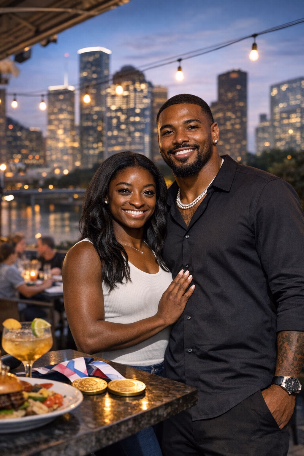 Jonathan Owens and Simone Biles Add Star Power to Houston’s Restaurant Scene
