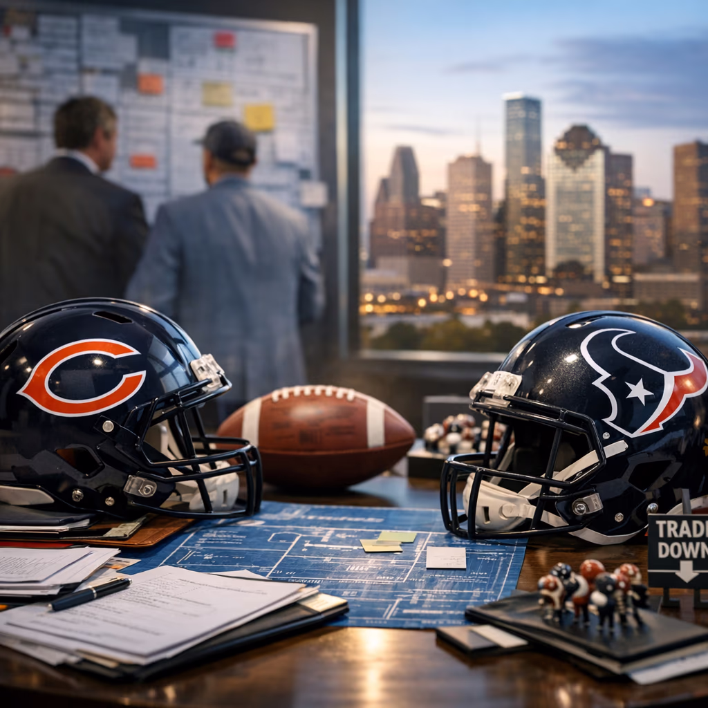 Houston Texans Blueprint Pops Up in New Bears 2026 Mock Draft