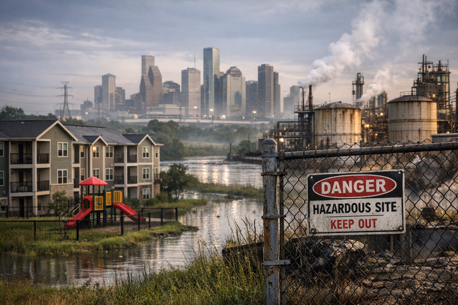 Lawsuit Challenges HUD-Backed Affordable Housing Project Near Toxic Sites in Houston