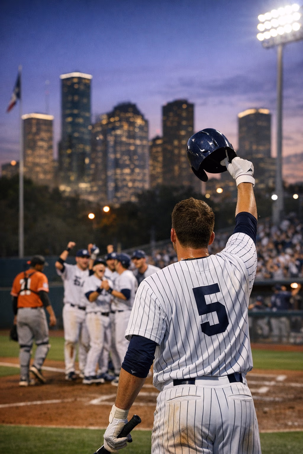 Rice Baseball Rallies Late for 6-4 Win as Owls Fight Back