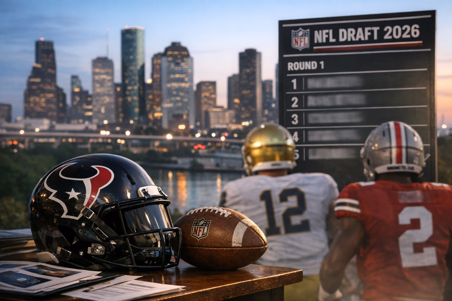 Houston Texans Fans Get Early Look at a Bold 2026 NFL Mock Draft