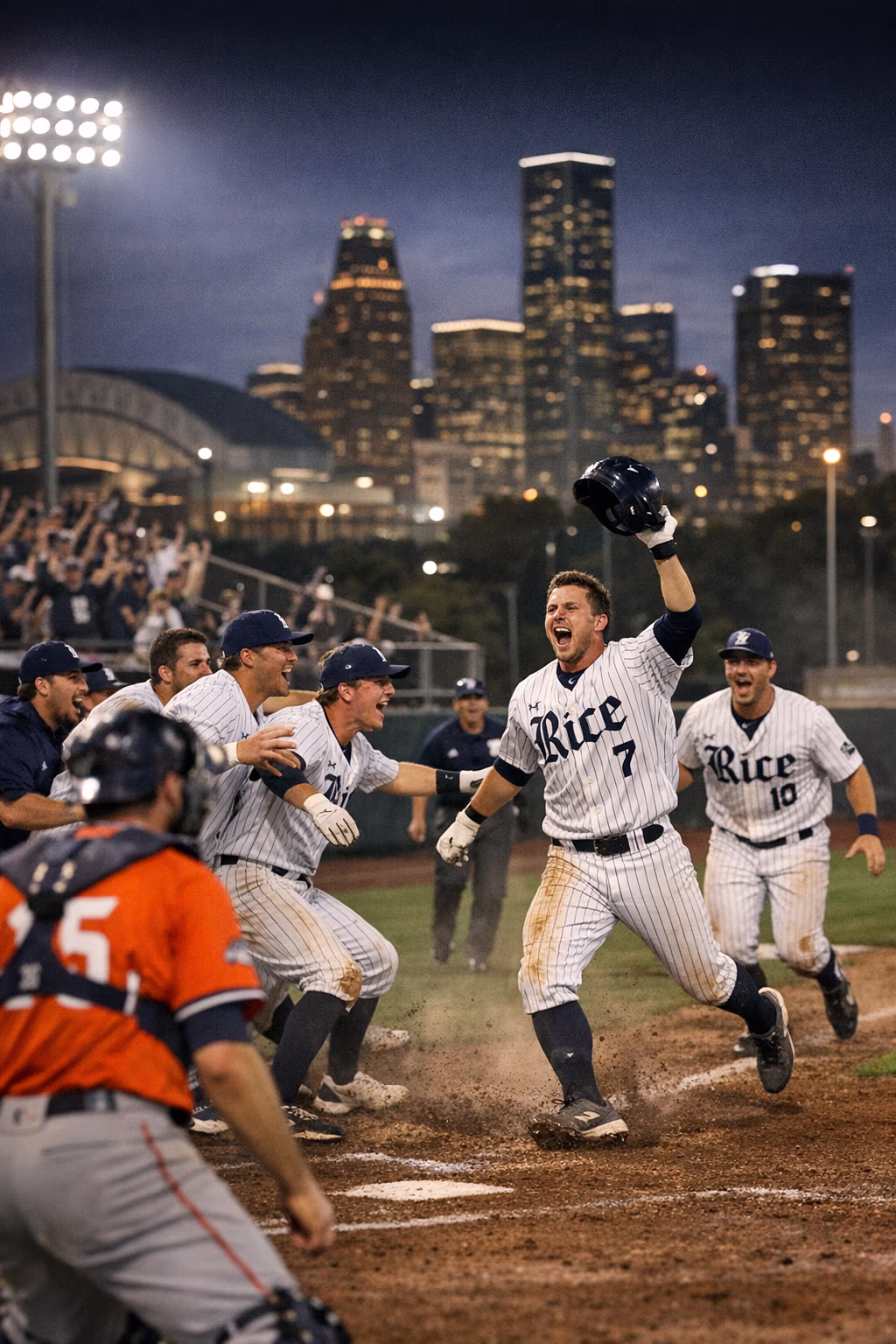 Rice Baseball Delivers Late Drama as Smith Walks Off UTSA in Houston