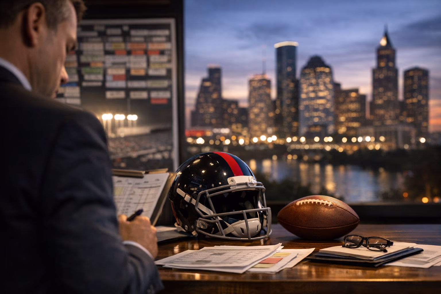 Houston Texans GM Nick Caserio Says Draft Process Is Entering Final Stretch