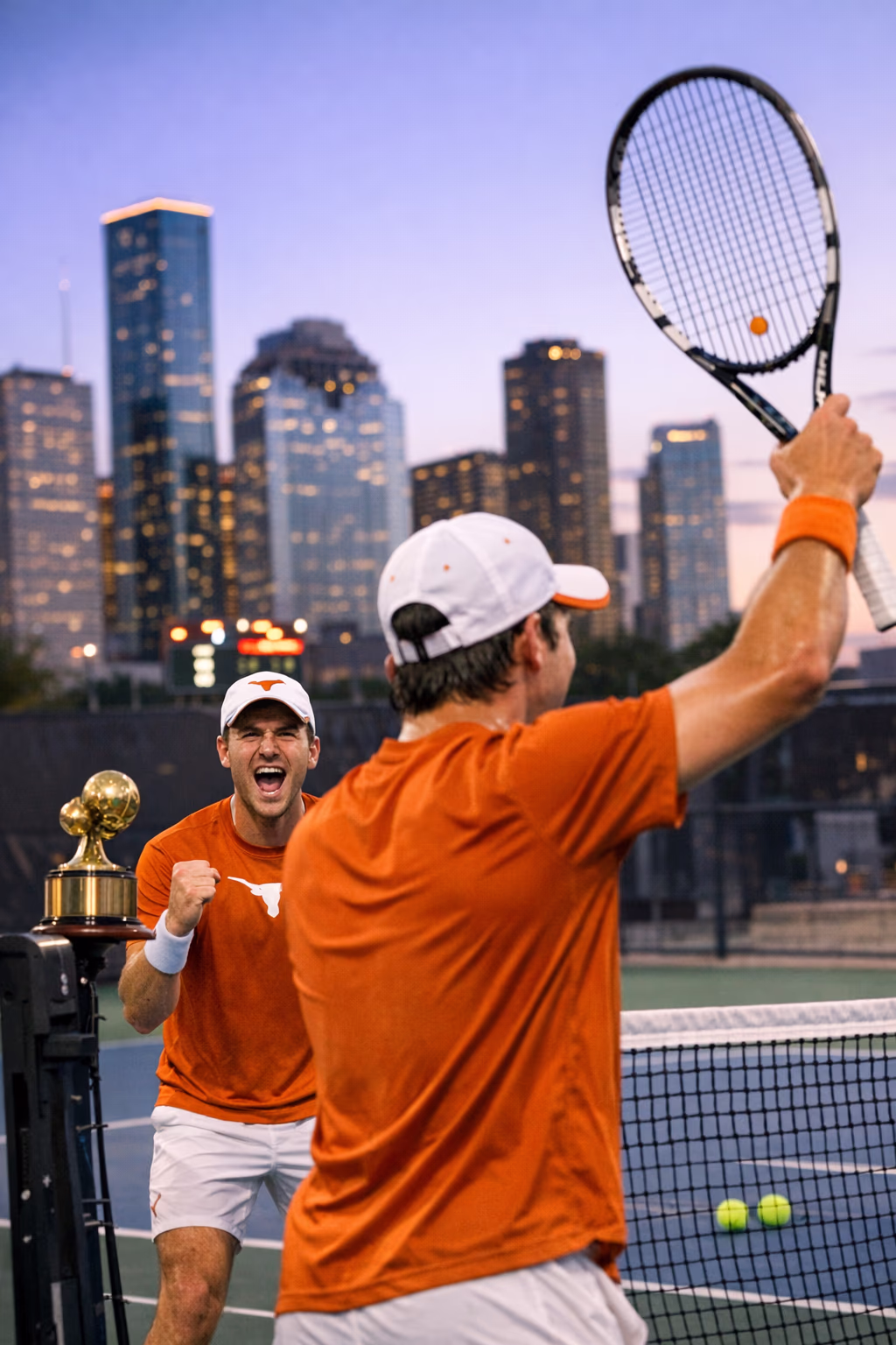 Texas Men’s Tennis Secures Share of SEC Title With Sweep of Auburn