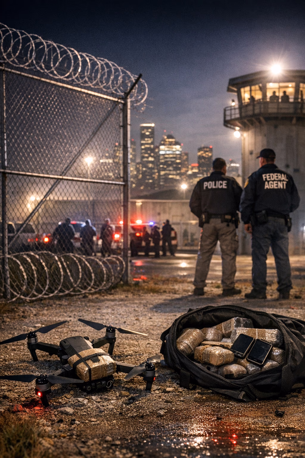 7 Arrested in Texas Prison Contraband Ring Tied to Drones, Officials Say