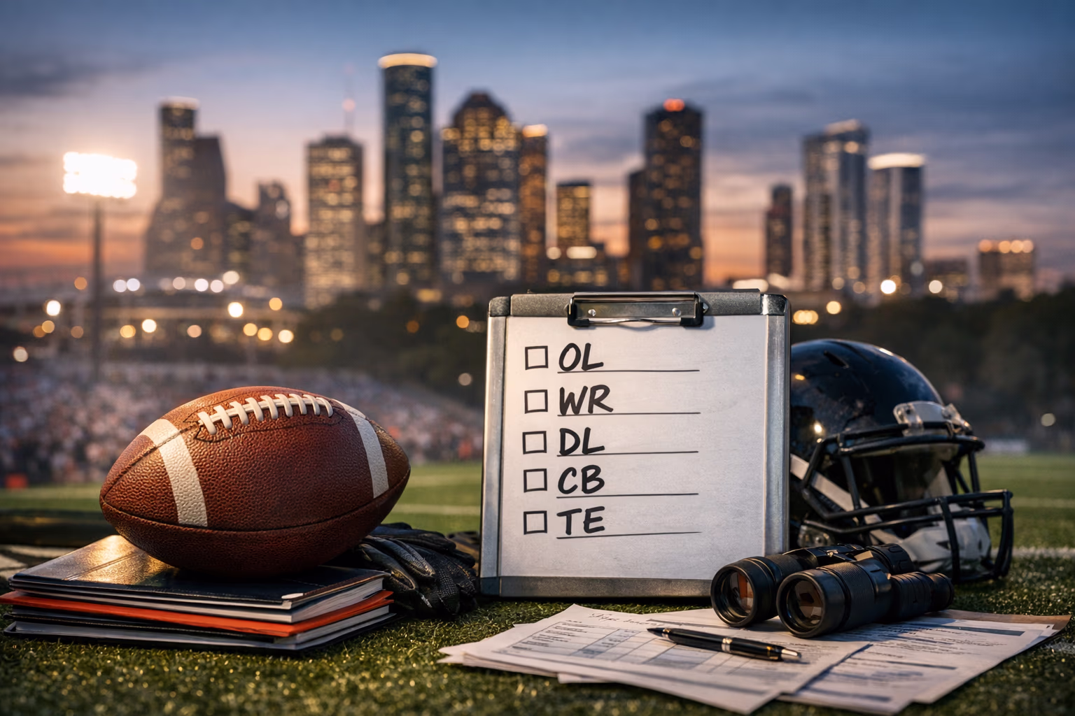 Houston Texans Rumored to Target Five Key Positions in the NFL Draft