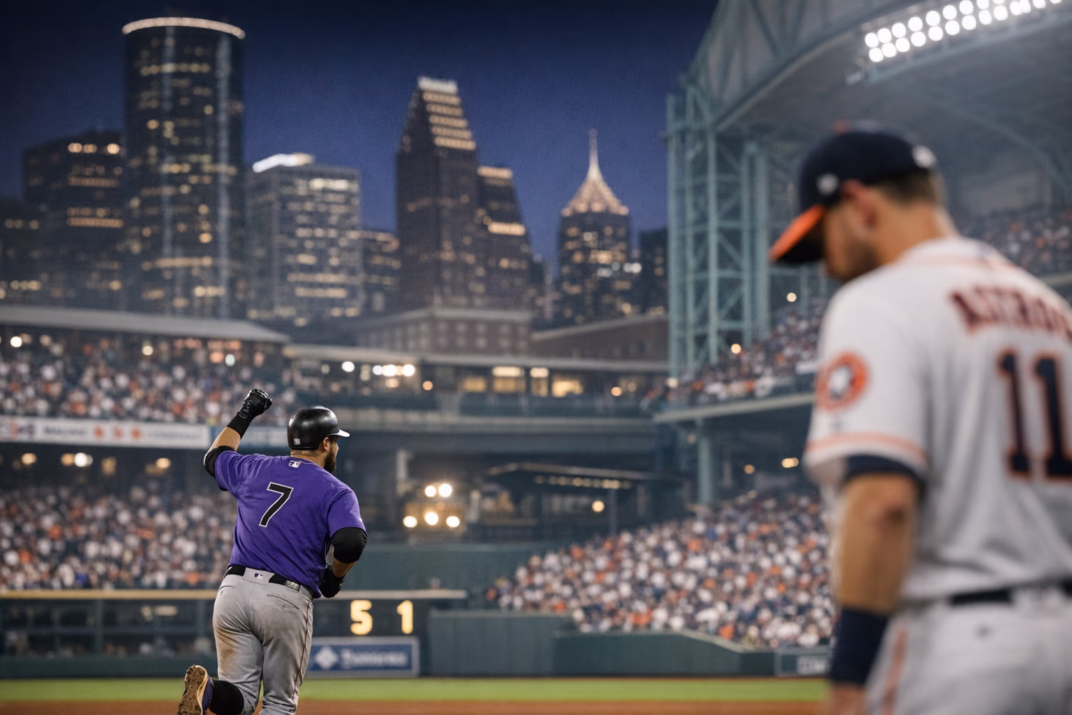 Astros Drop Series in Houston as Rockies Ride Castro’s Big Night