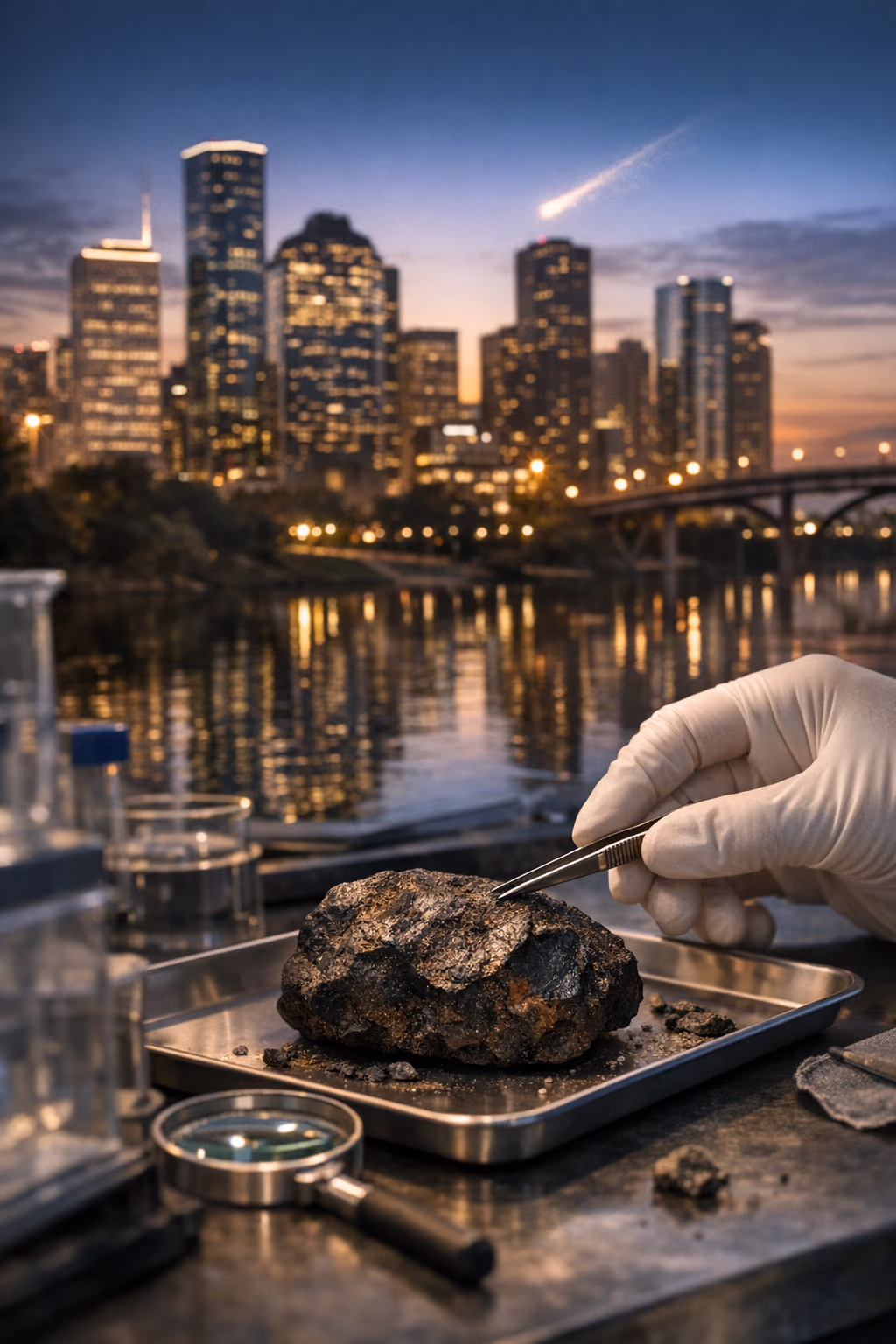 Rice University Researchers Study Meteorite That Fell in Southeast Texas
