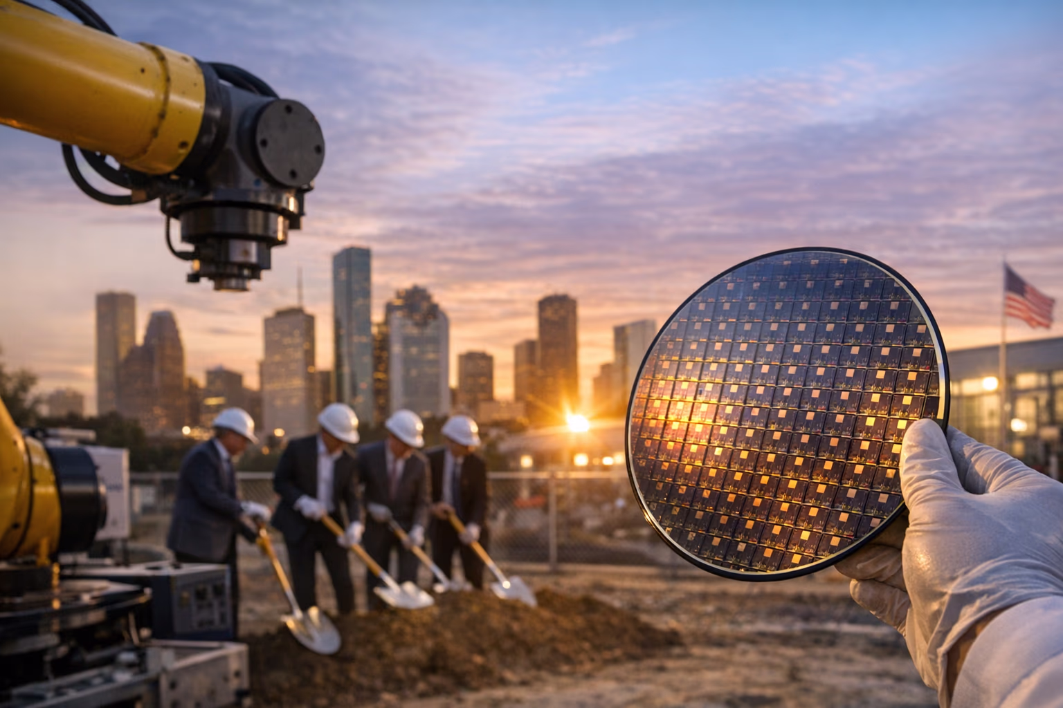 Texas A&M launches semiconductor institute as Abbott calls for chip independence